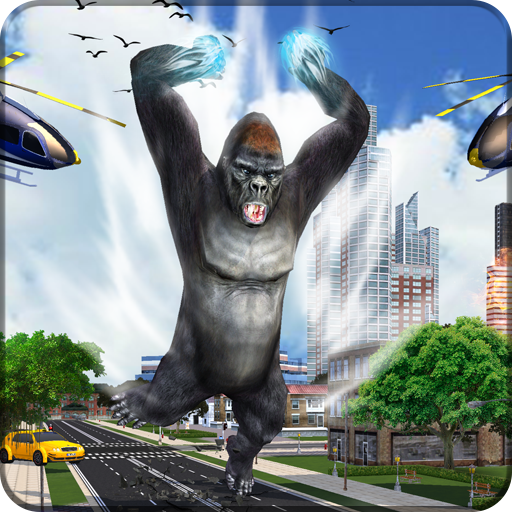 Big Foot Gorilla Giant City Smasher Rampage Game