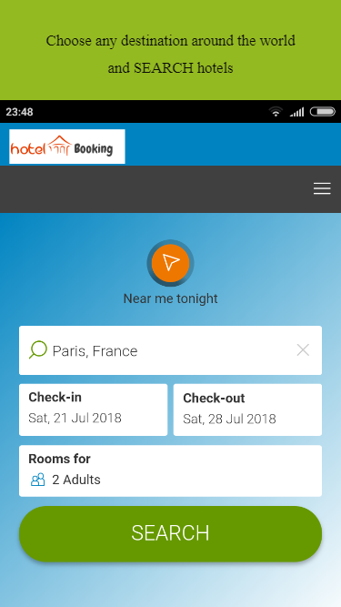 Hotel Reservations —Booking hotels, motels near me