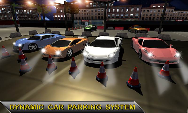 Real Car Parking Night Driving 3D