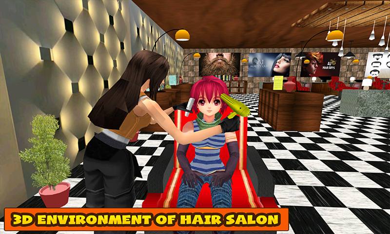 Virtual Barber The Hair Cutting Shop Game