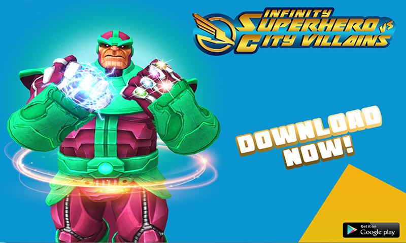 Infinity Superhero vs City Villains Crime War