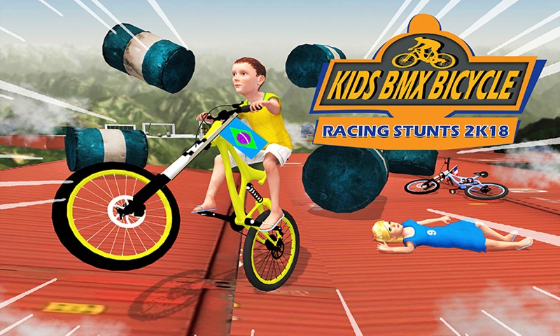 Kids BMX Bicycle Racing Stunts 2k18