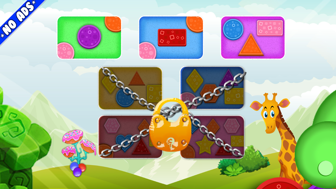 Toddler Preschool Shape Matching - Smart Kids Game