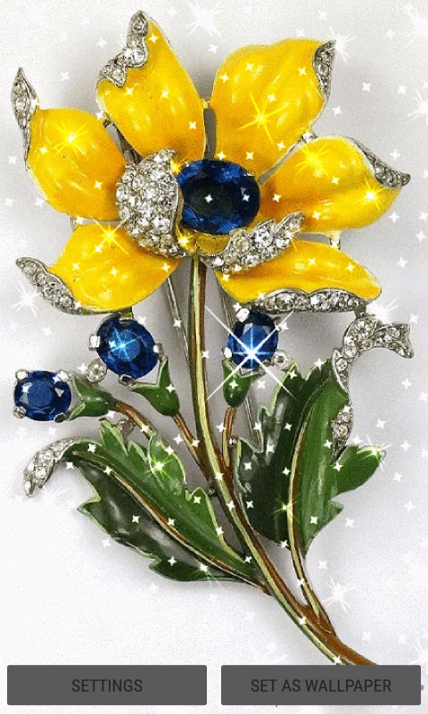 Diamond Yellow Flower LWP
