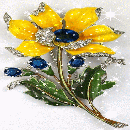Diamond Yellow Flower LWP