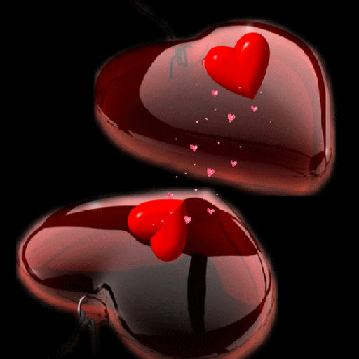 Valentine Red Hearts LWP