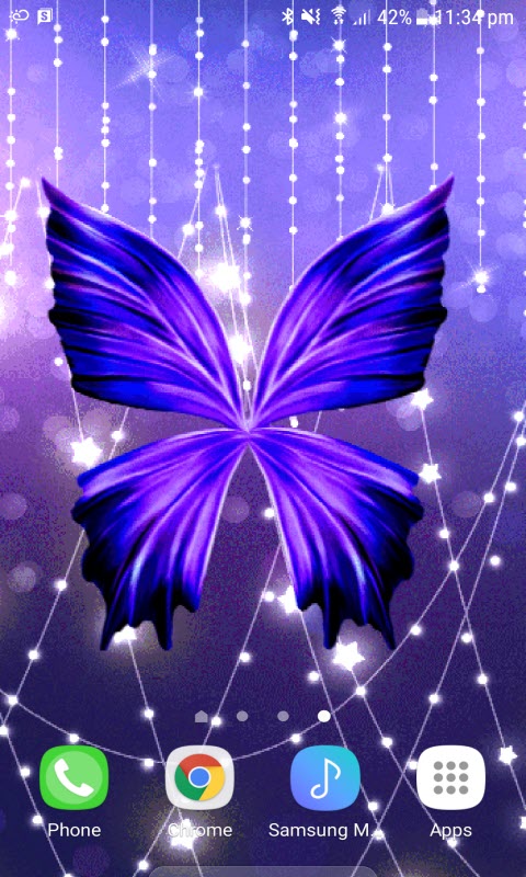 Butterfly Wings Live Wallpaper