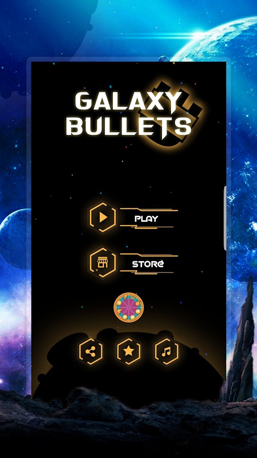 Galaxy Bullets : Space