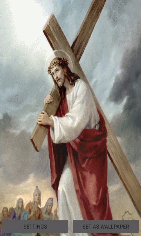 Jesus With Cross LWP