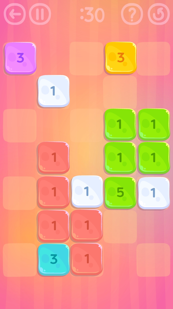 Make 1 - Number Puzzle Game