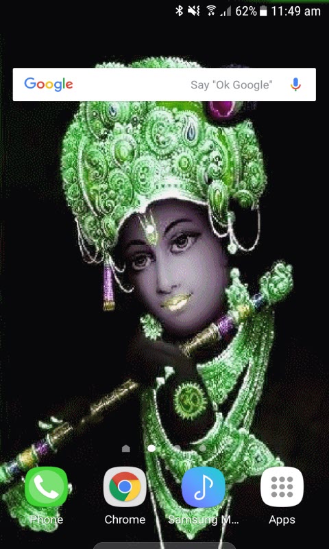 Shri Krishna Live Wallpaper