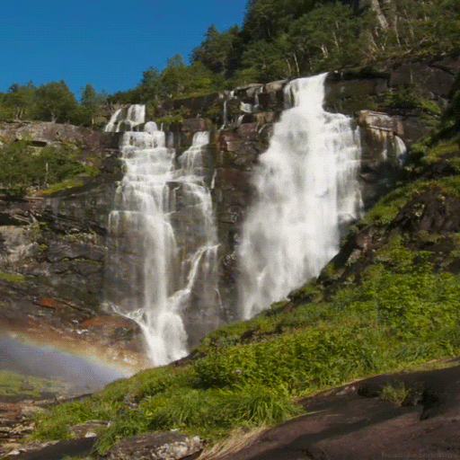 Landscapes Waterfall LWP