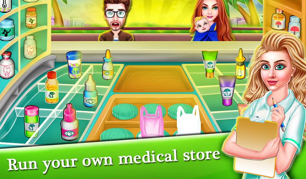 Medical Shop : Cash Register Drug Store