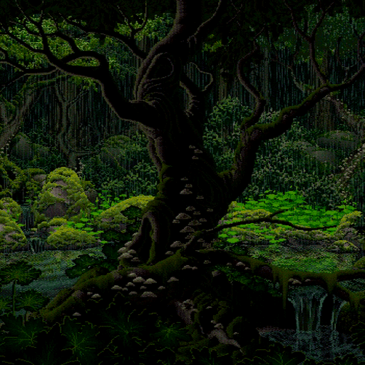 Rainy Forest Live Wallpaper