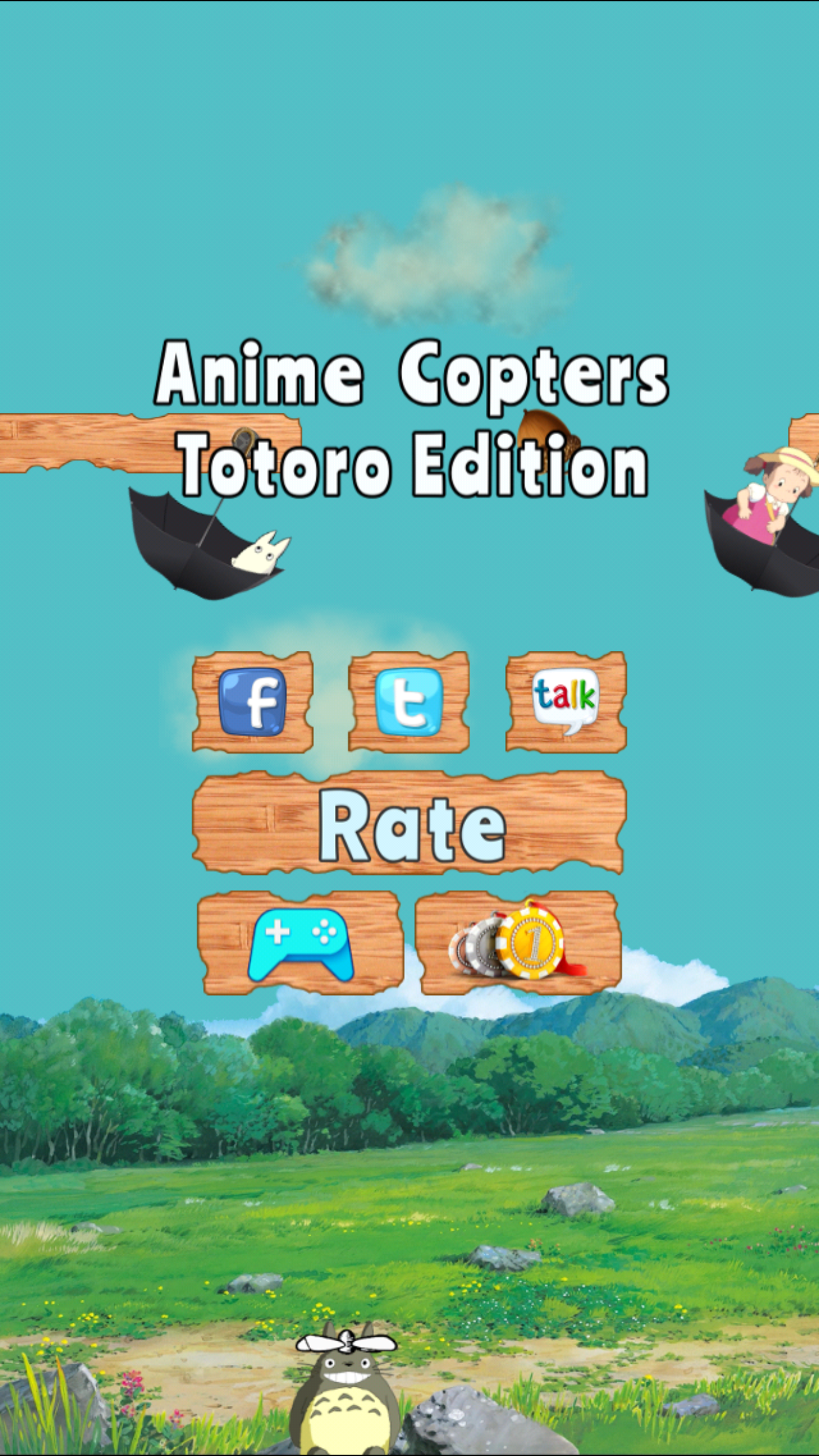 Anime Copters - Totoro Edition