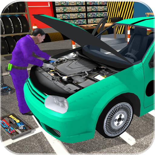 Car Mechanic Workshop: Robot Job
