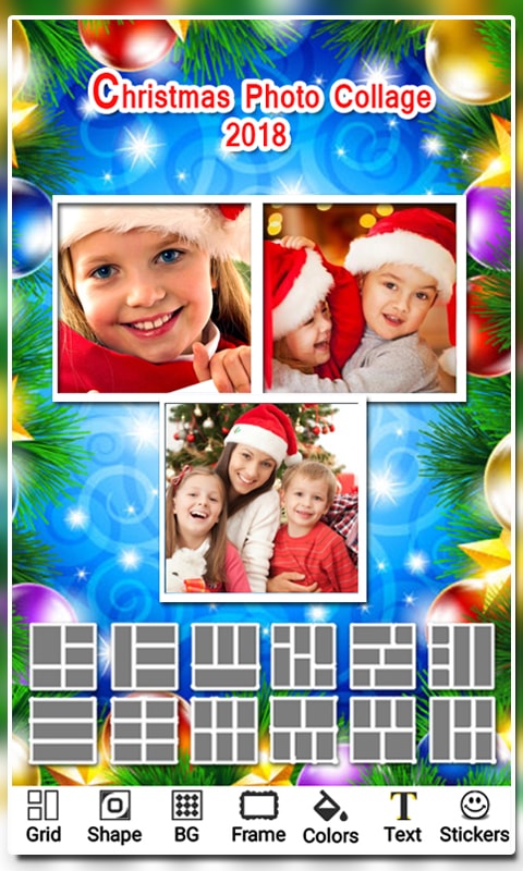 Christmas Photo Collage 2018