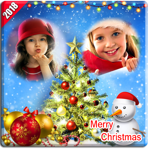 Christmas Photo Frames Dual 2018