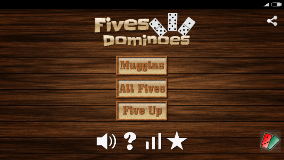 Fives Dominoes