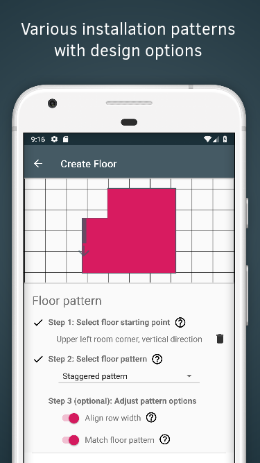 Floor Calculator: Plan & install flooring