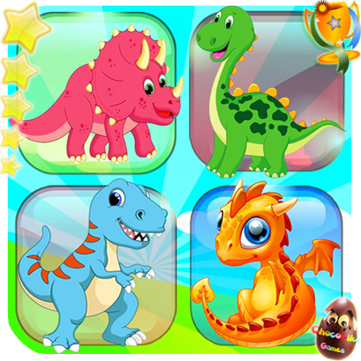 Memory game - Dinosaur matching