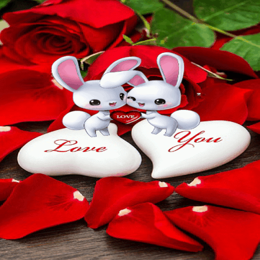 Romantic Rabbit Live Wallpaper