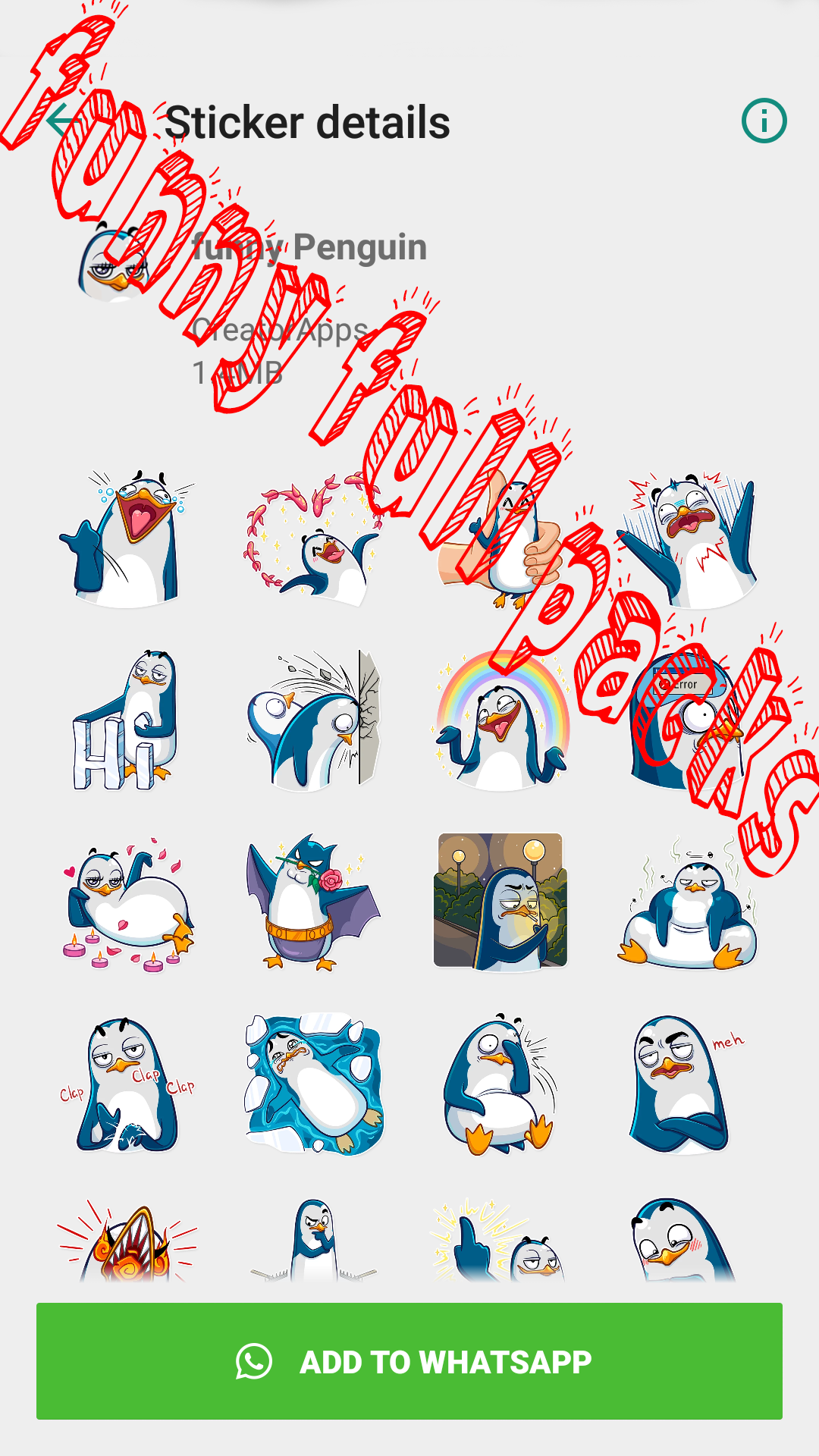 WAStickerApps Full Packs For Chatting