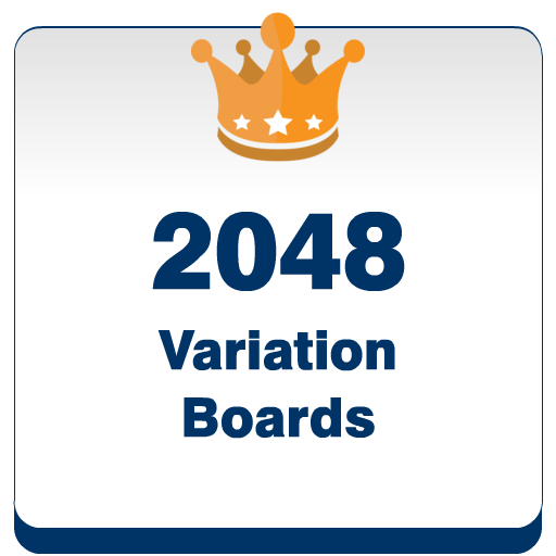 2048 Variation Boards Puzzle