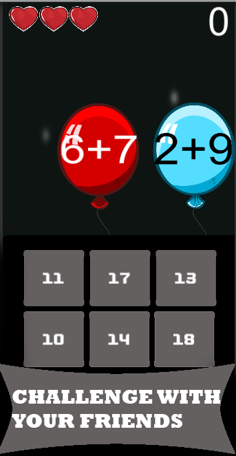 Math Game:The Balloons