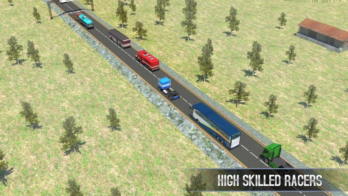Bus Racing vs Truck Racing Game