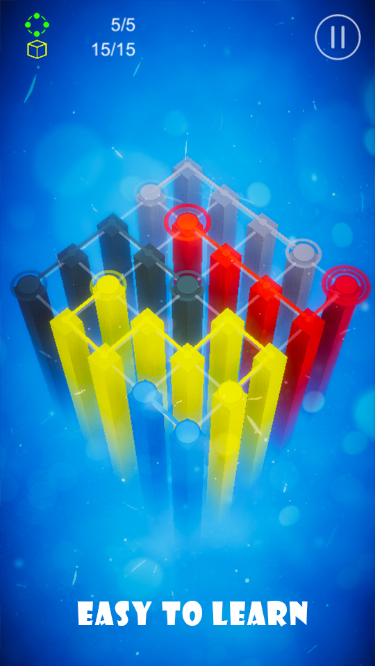 Flashlight - 3D color connect game
