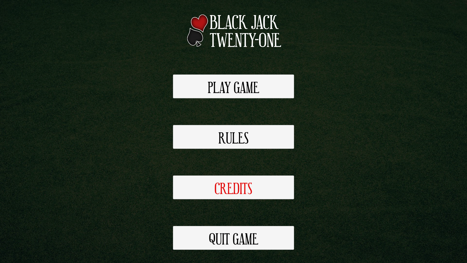 BlackJack Twenty-One