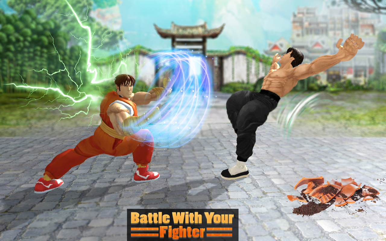 Street fighting games:classic king fighter game by lv xiaofeng