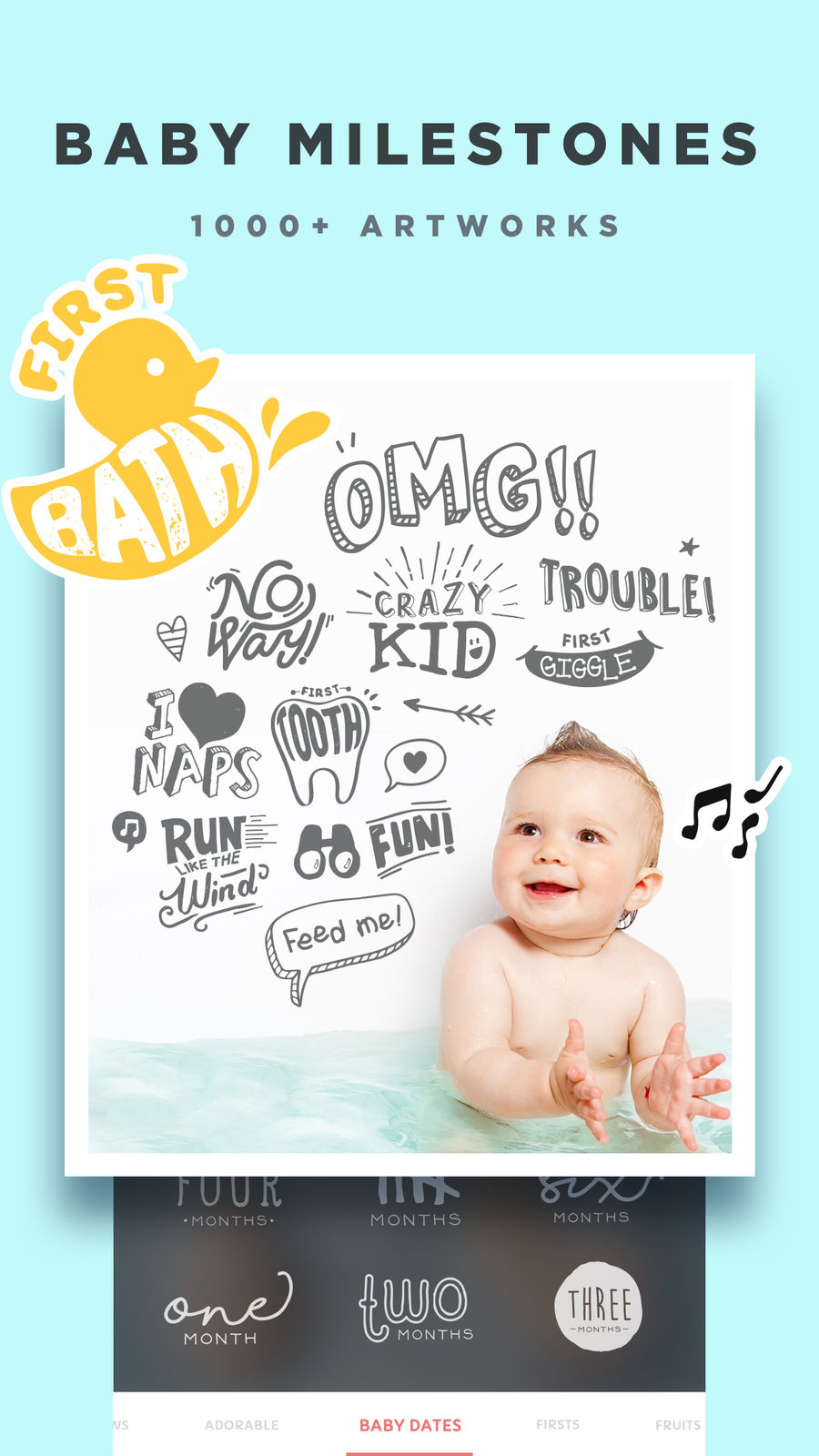 Baby Story - Pics Editor