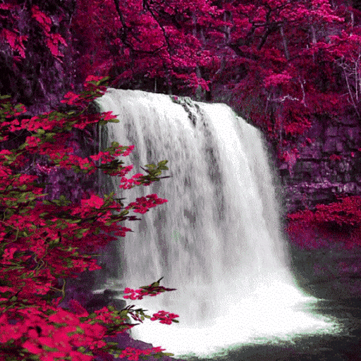 Red Spring Waterfall LWP