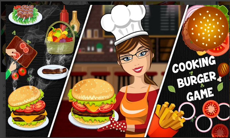 Burger Cooking Game : Burger Food Maker Shop 2019