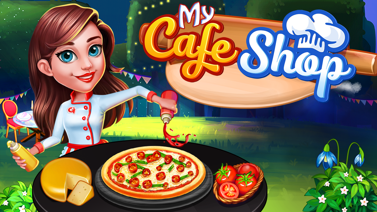 My cafe shop cooking game