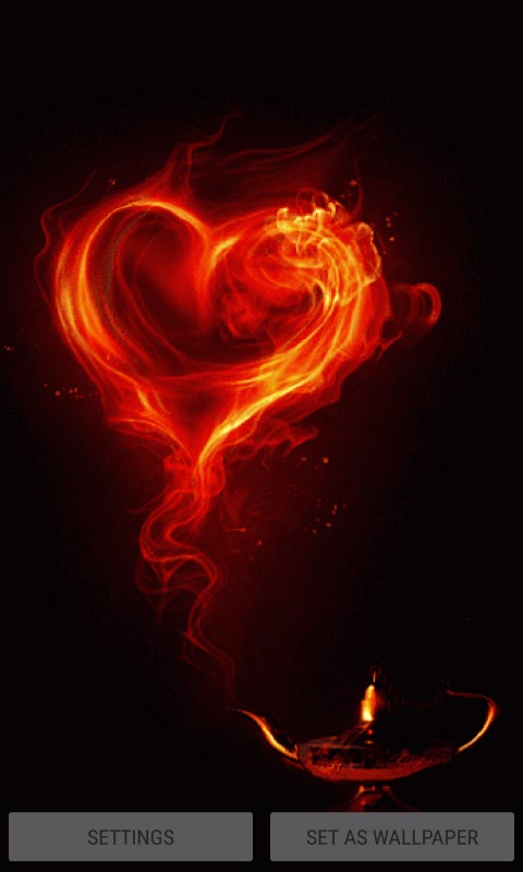 Smokey Red Heart LWP