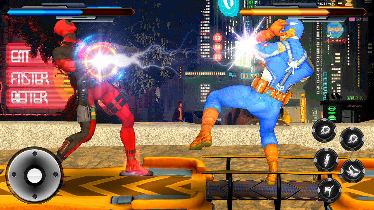 Street King Fighter: Super Heroes