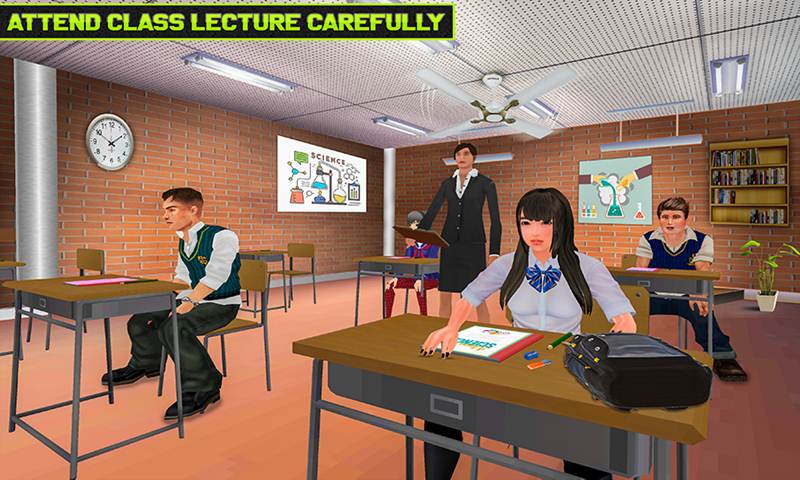 Virtual High School Life Simulator