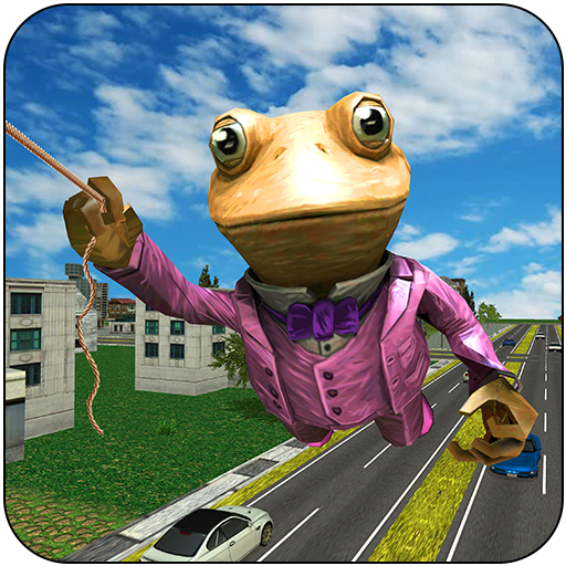 Amazing Frog Rope Hero NY City Crime Battle