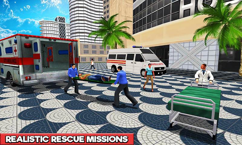 City Ambulance: Coast Guard Rescue Rush