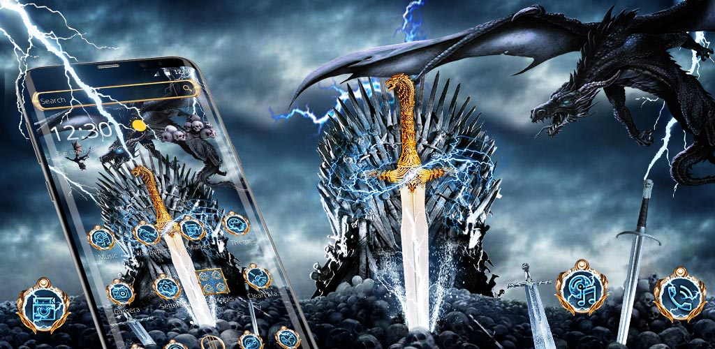 Iron Thrones Dragon Theme