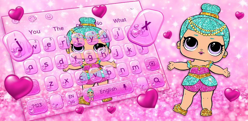 Lol Little Girl Magic Keyboard Theme