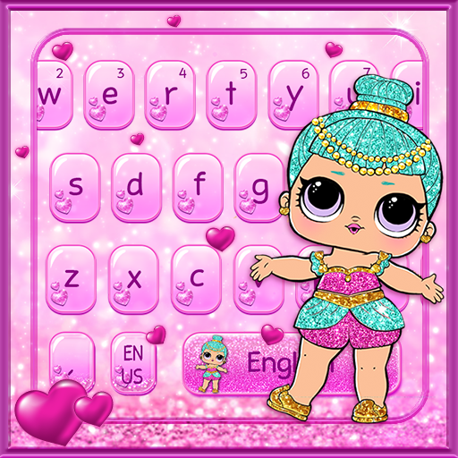 Lol Little Girl Magic Keyboard Theme