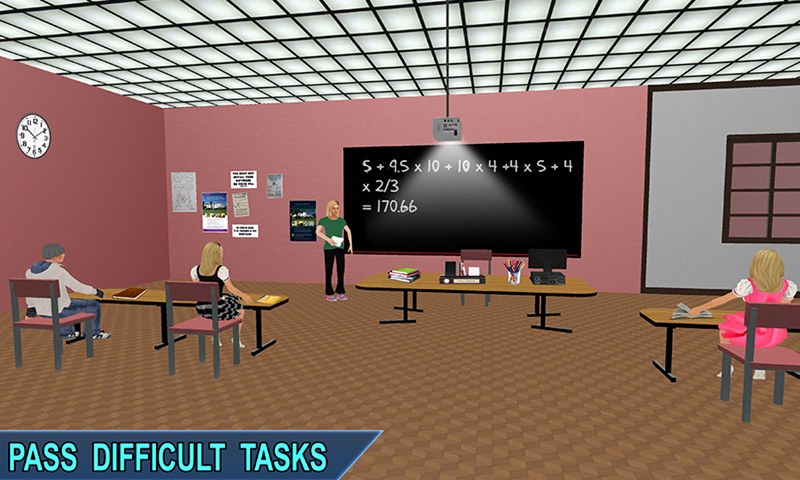 Virtual Girl: New High School