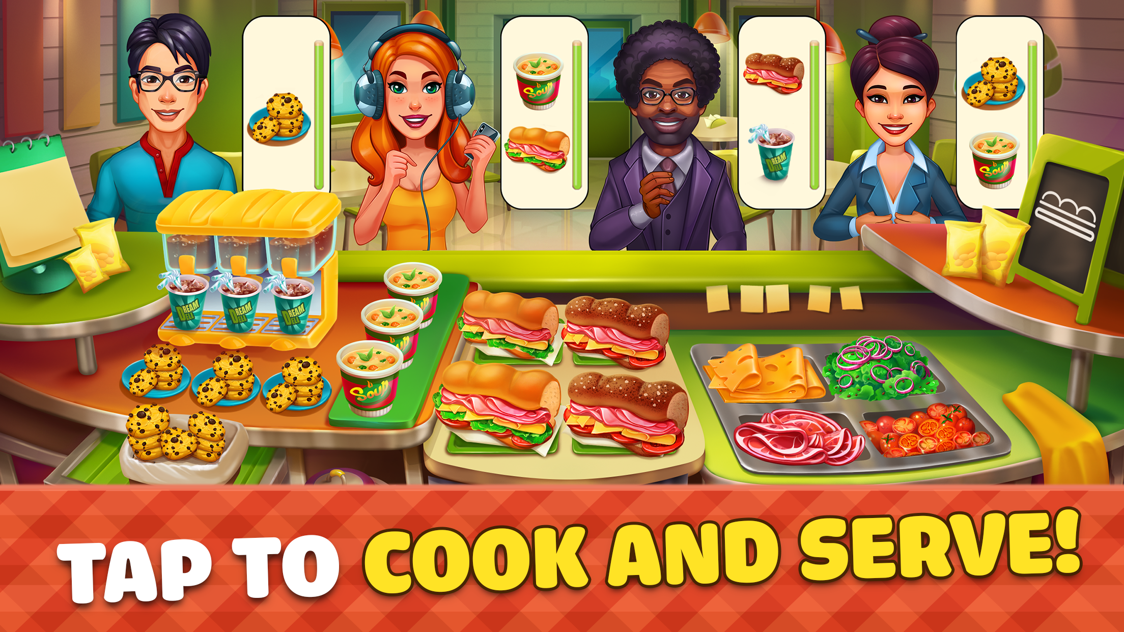 Cook It: Cooking-Frenzy Game