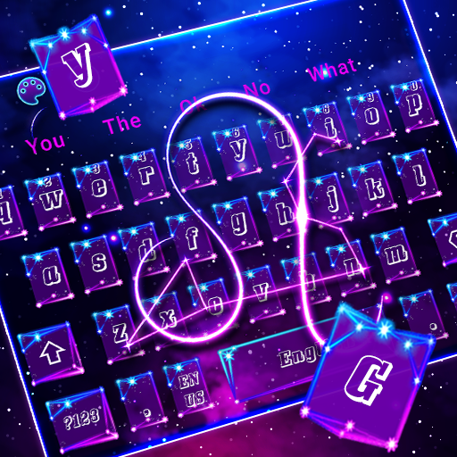 Galaxy Zodiac Sign Keyboard Theme