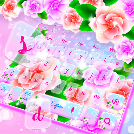 Lovely Spring Flower Keyboard Theme