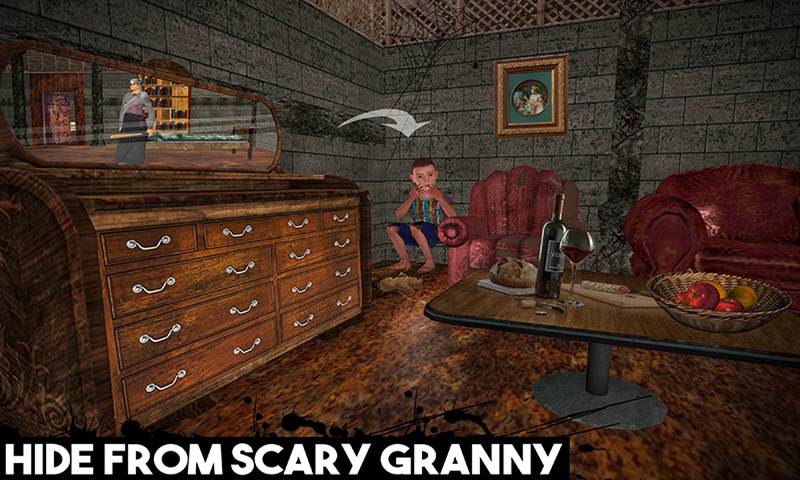 Spooky Granny Horror House Game 2019
